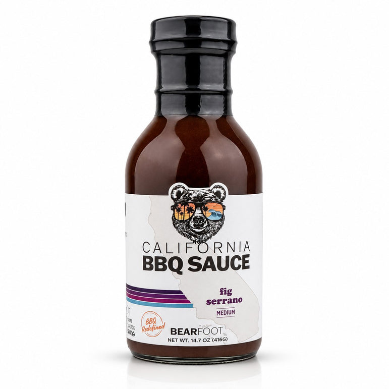 Bearfoot California BBQ Sauce - Fig Serrano, medium