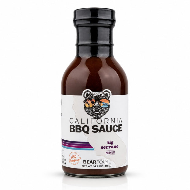 Bearfoot California BBQ Sauce - Fig Serrano, medium